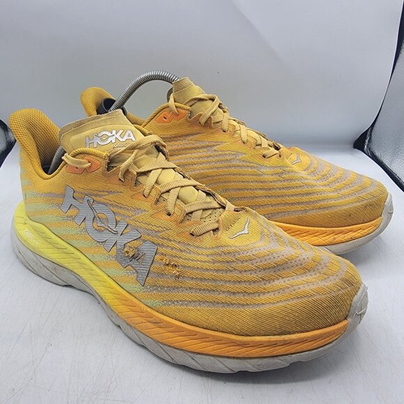 Hoka One One Mach 5 Mens 12 D Radiant Yellow Evening Primrose Athletic Shoes main image 12